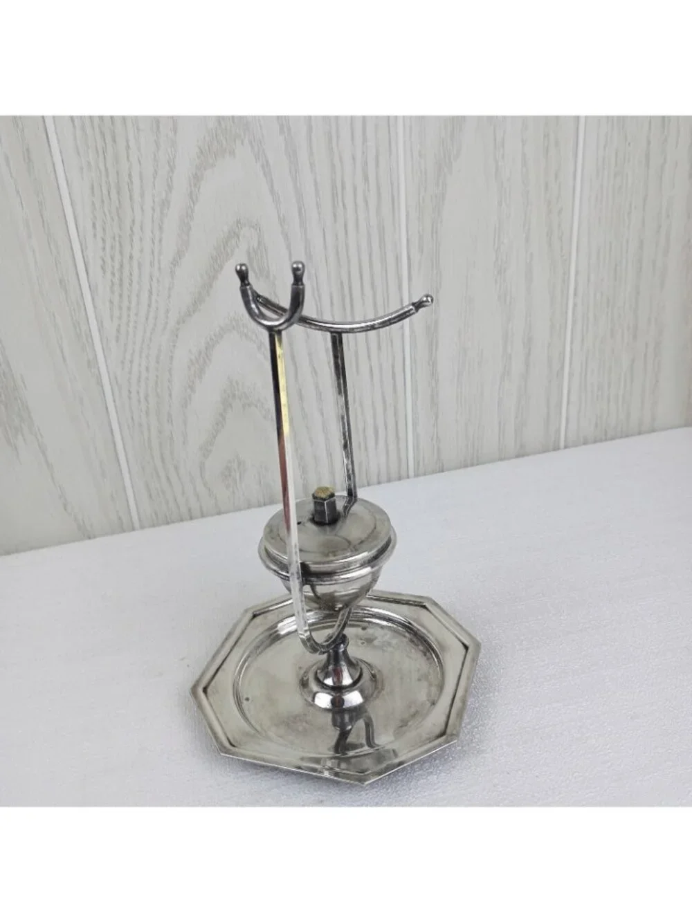 Antique Brandy Cognac Glass Snifter Warmer Marked 